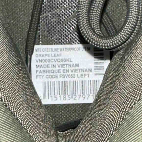 New VANS Sales SAMPLE Crestline WaterProof Shoes / Boots